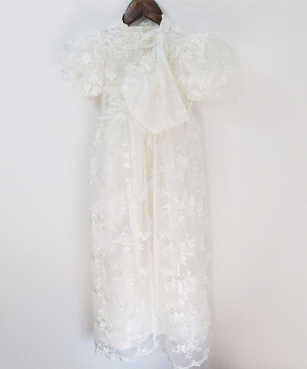 Abaowedding® Lace Christening Gowns Baby Baptism Dress Newborn Baby Dress