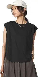 [ユナイテッドアローズ グリーンレーベル リラクシング] フレンチスリーブ Tシャツ 汗染み防止 36171000023