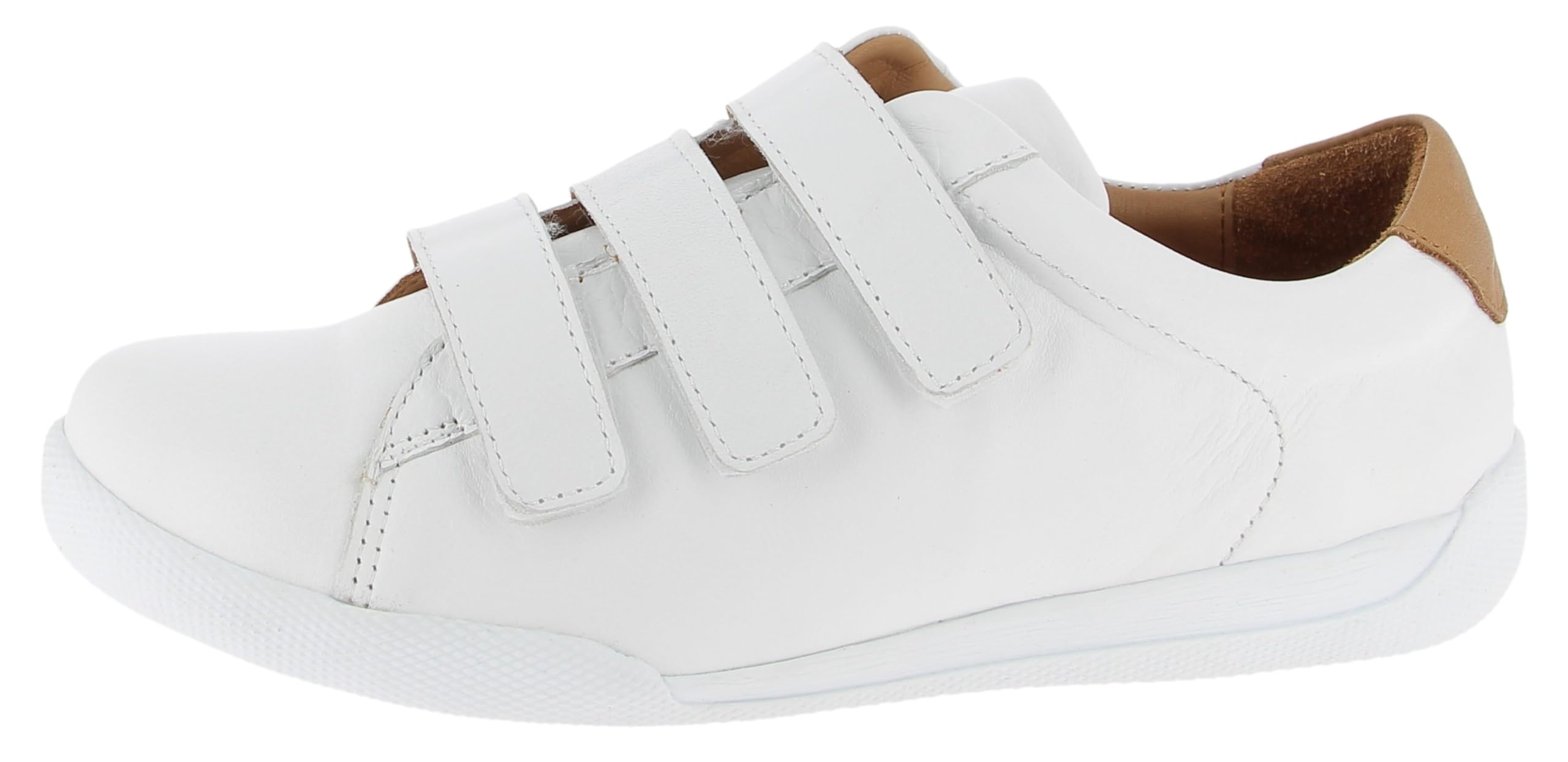 Andrea Conti Women's Low Top Trainers, White Brandy., 6.5 UK