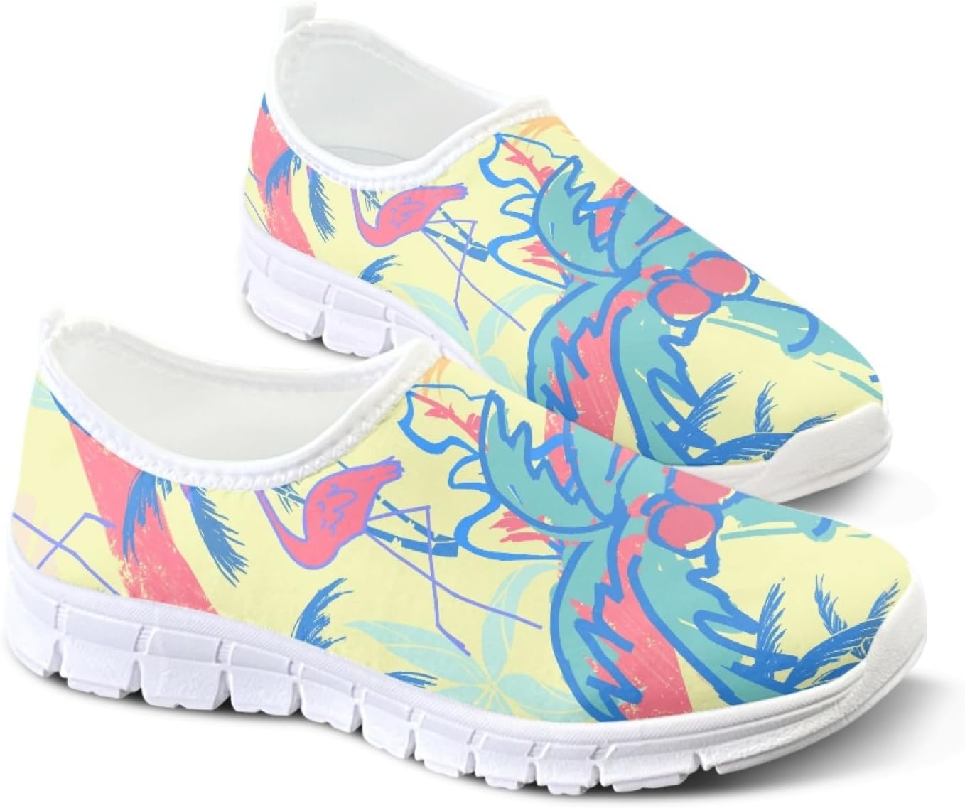 Tree Loafer Shoes for Women Boho Breathable Round Toe Lightweight Women Shoes Barefoot No Laces Cute Loafer Flat Dressy Beach Vacation Casual Wear Gifts for Wife Mom Sister - Image 5