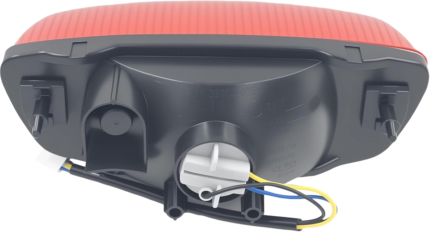 Tail Lights Brake Lights for Suzu-ki Ozark 250 2002-2014 Z400 2003-2009 LTZ400 2012-2013, 35710-03G20 (Red)