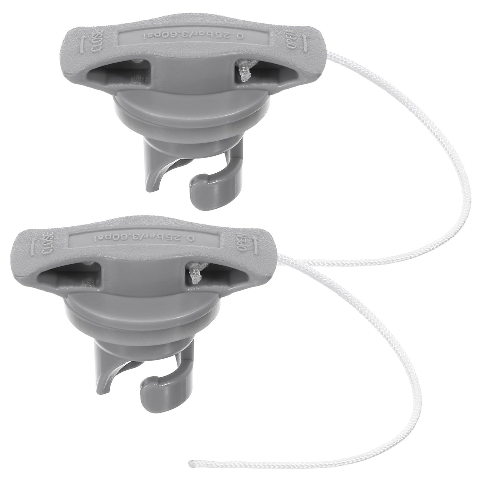 AUTSUPPL Inflatable Boat Valve Caps Easy to Carry and 2pcs Strong Sealing Sturdy Pvc Material, Accessories for Marine Air Valve Replacement Kayak and Inflatable Boat Use