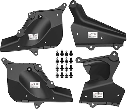 A-Premium Protectores contra salpicaduras compatibles con Toyota Land Cruiser J200 2007-2020 Lexus LX570 2008-2020 2008-2020 Juego de 4 piezas