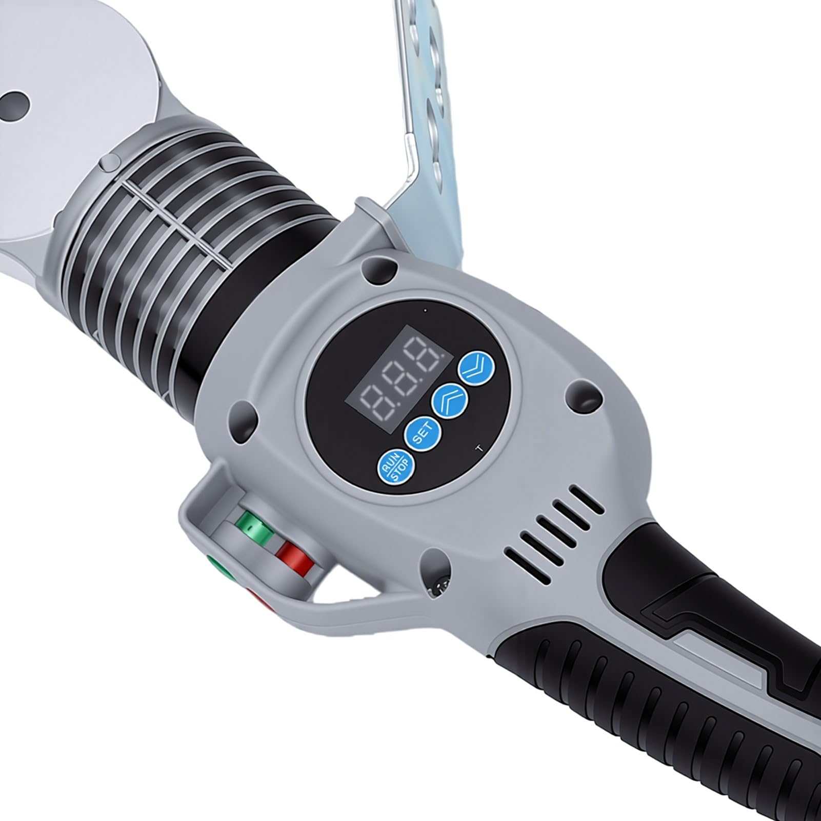 Fafeicy Saldatore a Fusione con Presa 1500 W, 0-300 ℃ Regolabile (Spina europea) | Kit idraulico 20 25 32 40 50 63 mm con custodia in alluminio, per PPR PE PP ABS Nylon