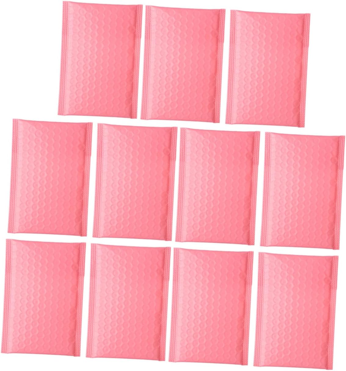 DOITOOL 100pcs Bubble Mailers Thick Plastic Shipping Envelopes Self-Seal Closure for Small Business Jewelry and Earring Packaging