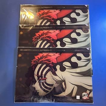 Amazon.co.jp: 鬼滅 ダイニング 猗窩座 クリアファイル 童磨 お