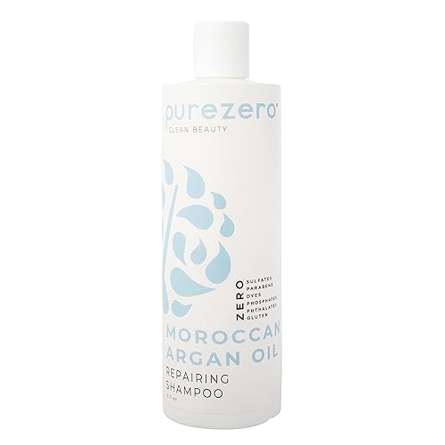 Purezero Aceite de argán marroquí Champú Fl 12 onzas