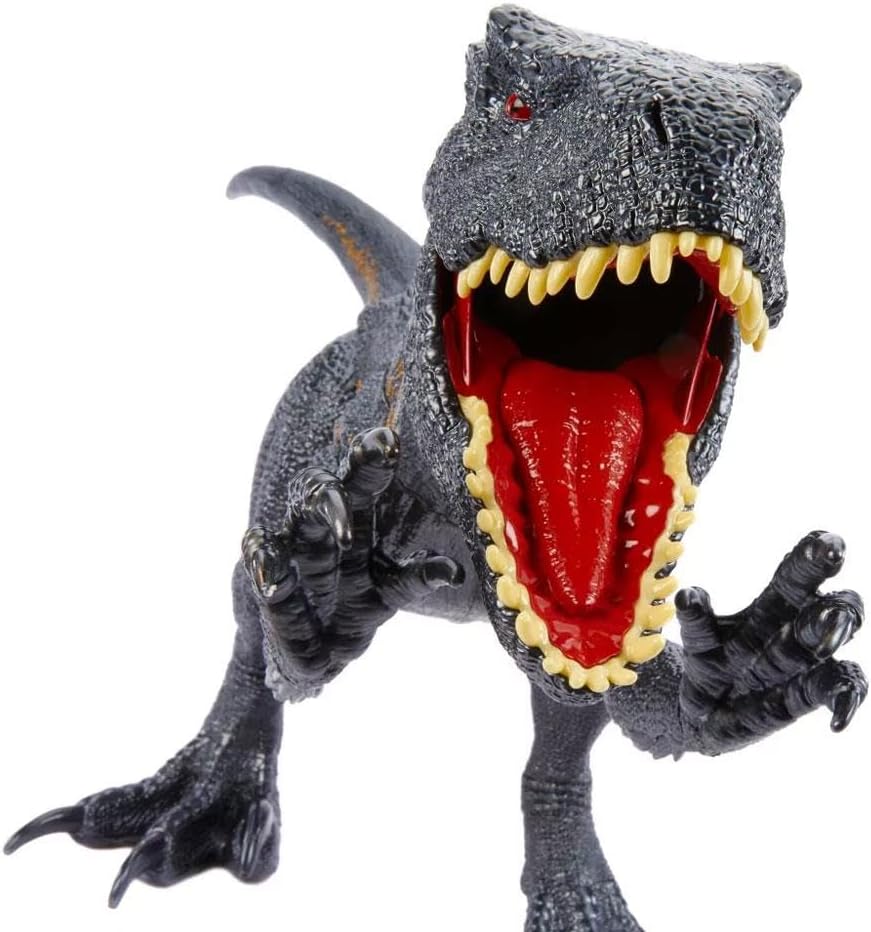 Jurassic World: Fallen Kingdom Giant Dinosaur Toy, Super Colossal Indoraptor, Swallows Mini Figures, 3 Feet Long Authentic Figure, HKY14