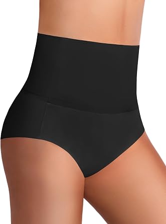 HBselect Tummy Control Shapewear Panties for Women, High Waisted Body Shaper Underwear Seamless Briefs Panty Girdle