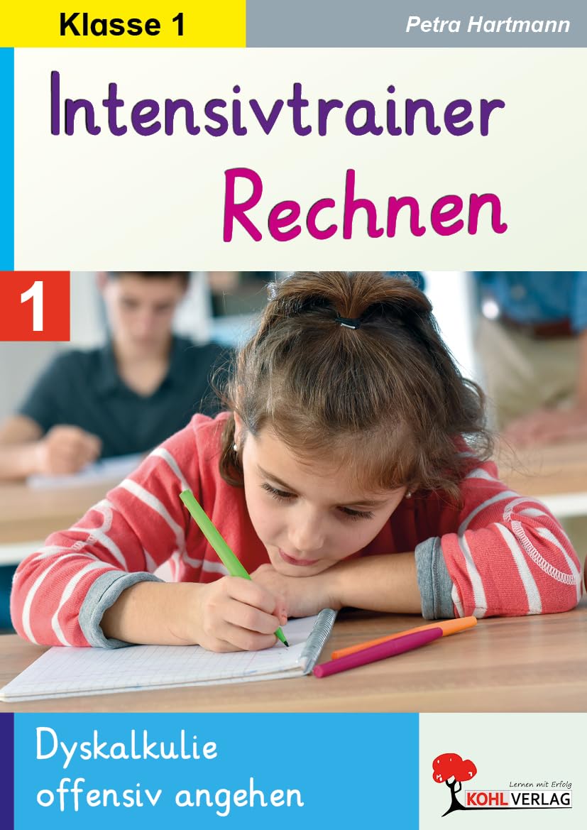 Intensivtrainer Rechnen Klasse 1 – Dyskalkulie offensiv angehen | Zahlenraum bis 20 Addition & Subtraktion | Kopiervorlagen 108 Seiten | Grundschule Förderschule | Mit Lösungen