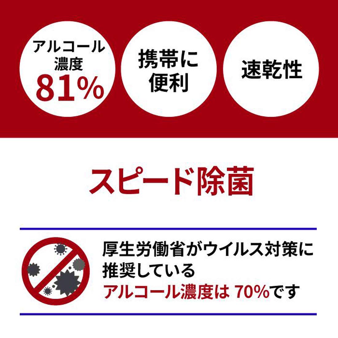 除菌アルコールジェル 81% ハンドナース　100ml  82 Amazon.co.jp: ハンドナース 除菌アルコールジェル 81 : ドラッグストア