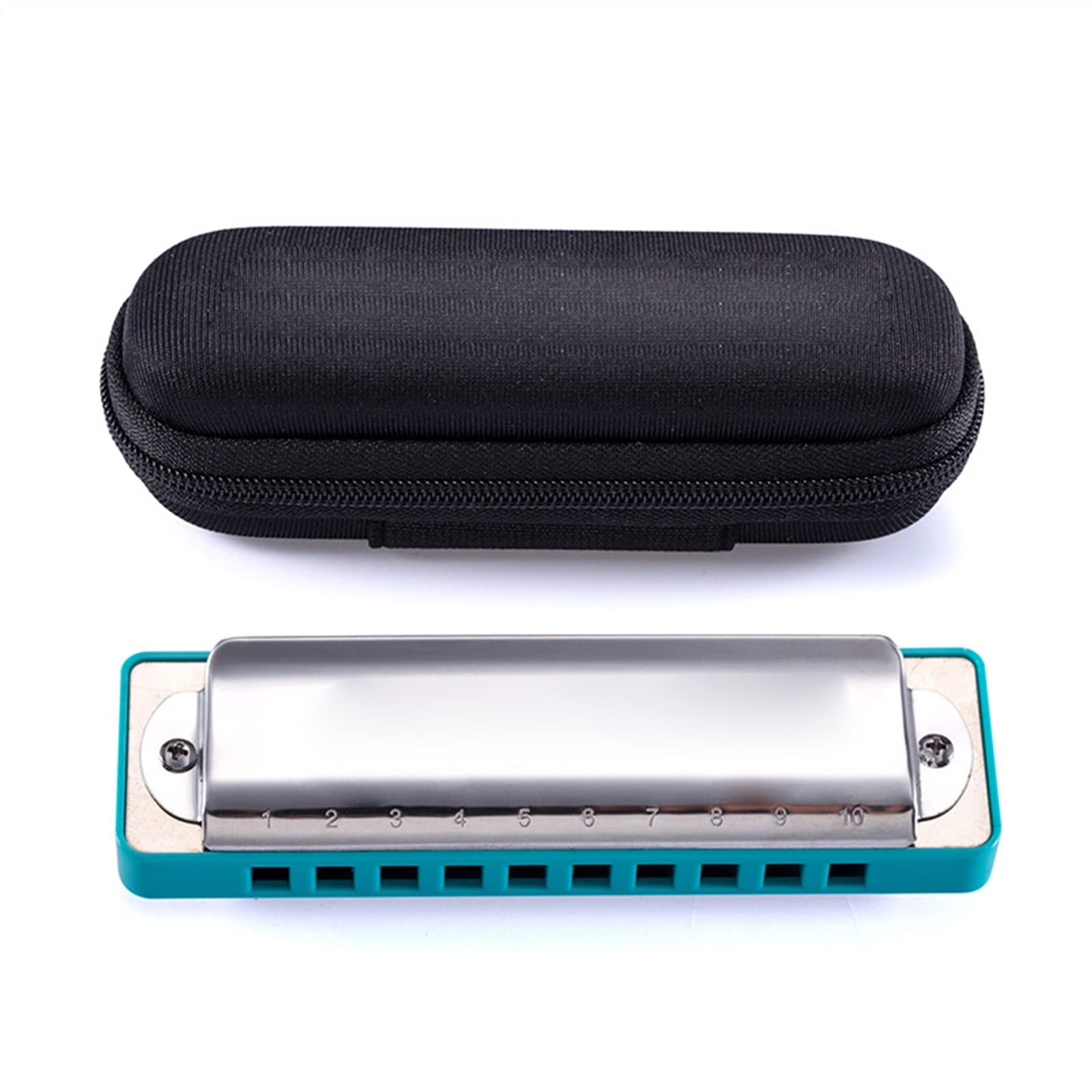 10-dołkowy Instrument Muzyczny Harmonijka Dla Dorosłych Do Gry Dla Początkujących W Tonacji C Harmonijka Dla Początkujących