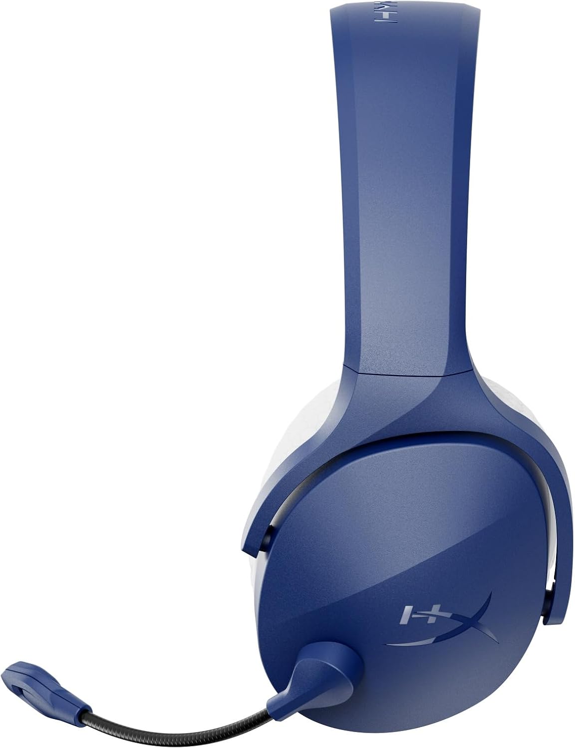 HyperX Cloud Jet – Auriculares Gaming inalámbricos, Dual Bluetooth + dongle USB, Mic Monitoring/sidetone Siempre Activo, 25h de batería, para PC/PS5/Nintendo Switch/Móvil, Color Azul 4