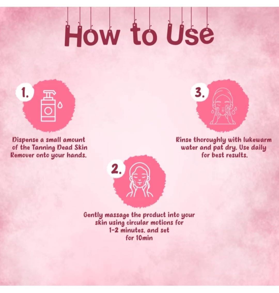 Actiwow Beauty Tanning Dead Skin Remover For Face and Body | Tan Skin Remover For Women (100Ml) 3