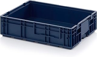 R-KLT 6415 - Contenedor de carga pequeña (60 x 40 x 14,7 cm), color azul