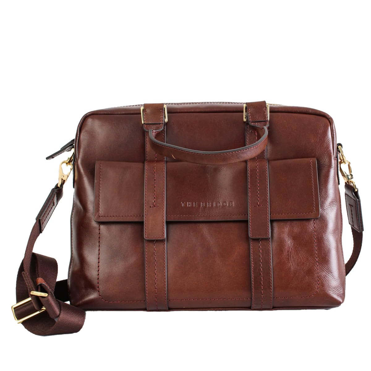 The Bridge CARTELLA vacchereccia briefcase Marrone 4642290D.14