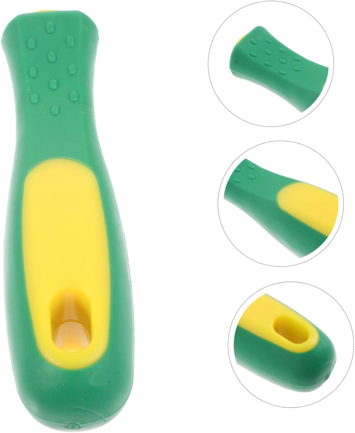 POPETPOP 20pcs Rubber File Handle Replacement for Cutting Tools Ergonomic Non-Skid Grip Plastic Design Easy Installation for Files and Hammers