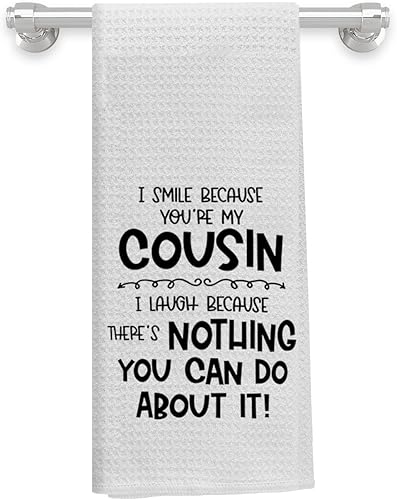 Miniatura 3 de Knibeo Toallas de cocina divertidas, en nuestra familia, no nos escondemos locos, toallas de cocina divertidas, toallas de mano divertidas para