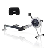 RowErg Indoor Rowing Machine - PM5 Monitor&comma; Device Holder&comma; Adjustable Air Resistance&comma; Easy Storage with FitXion Seat Cushion
