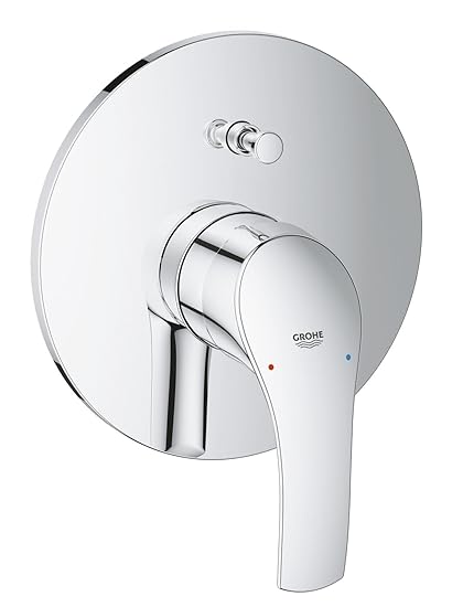 GROHE Eurosmart 2015 Single-Lever Bath & Shower Mixer, Chrome, 19450002