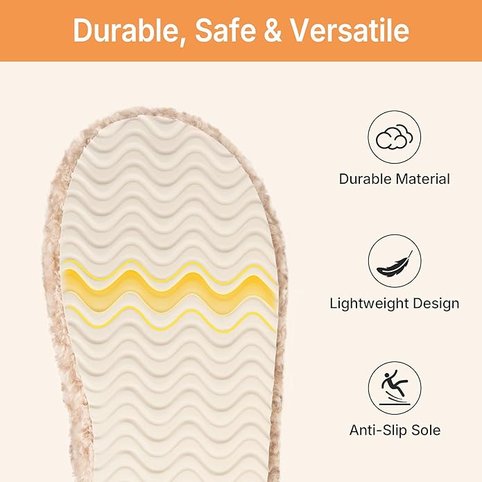 Pantuflas para Mujer con Espuma Viscoelástica y Suela de Goma miniatura 5