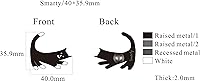 Vista 7 de FCFD Black Cat Enamel Pins Best Cat Brooch and Lapel pins for men and women Black Cat Pins