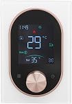Smart Color Thermostat, with LCD Programmable Knob Control Touchscreen and App, for Home Hotel Office Ac 95v to 240v Smart Thermostat (Normal Model)