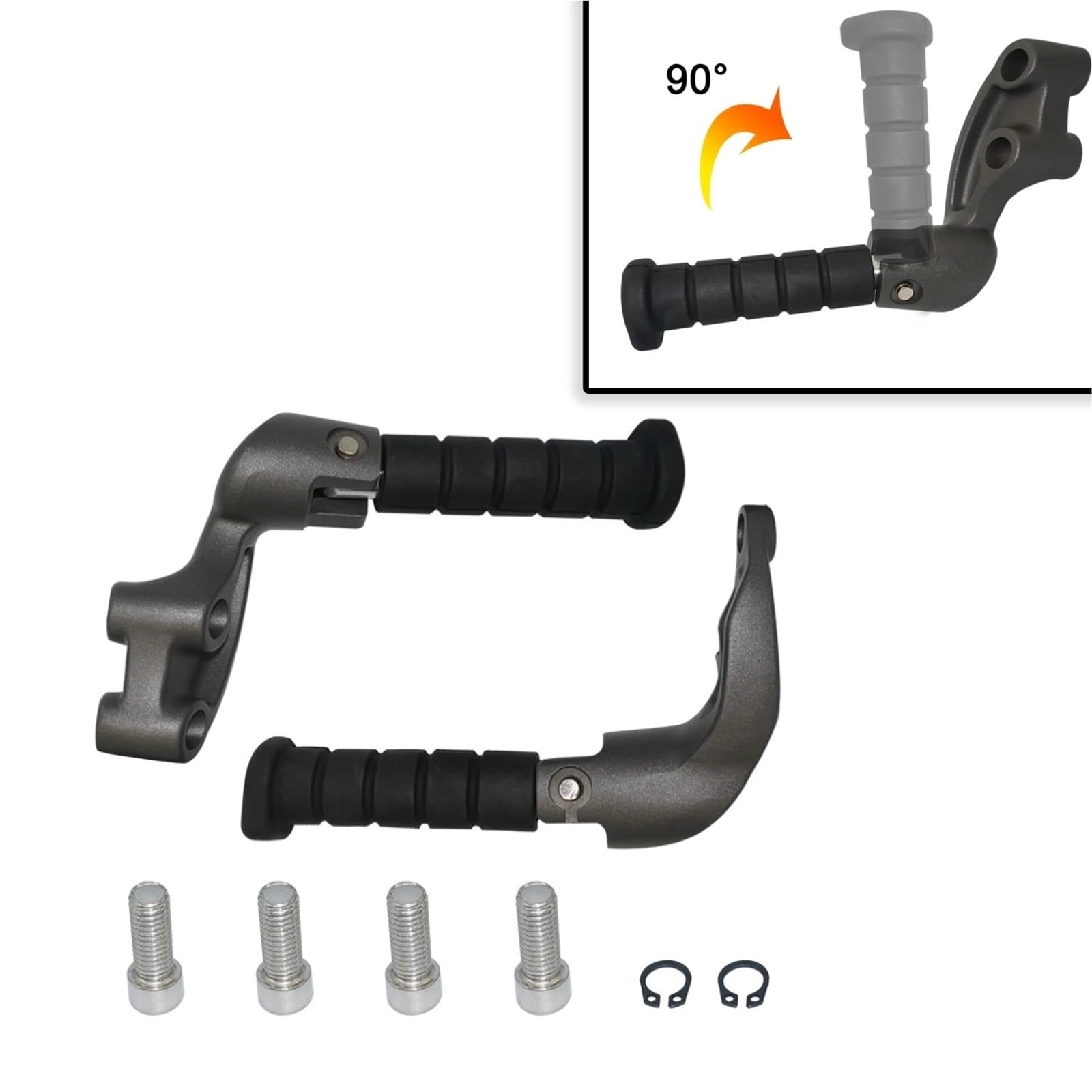 Reposapiés Moto para Scout Sixty Bobber 100th Anniversary Twenty ABS 2015-2025, estriberas de Paso Trasero, Accesorios Motocicleta