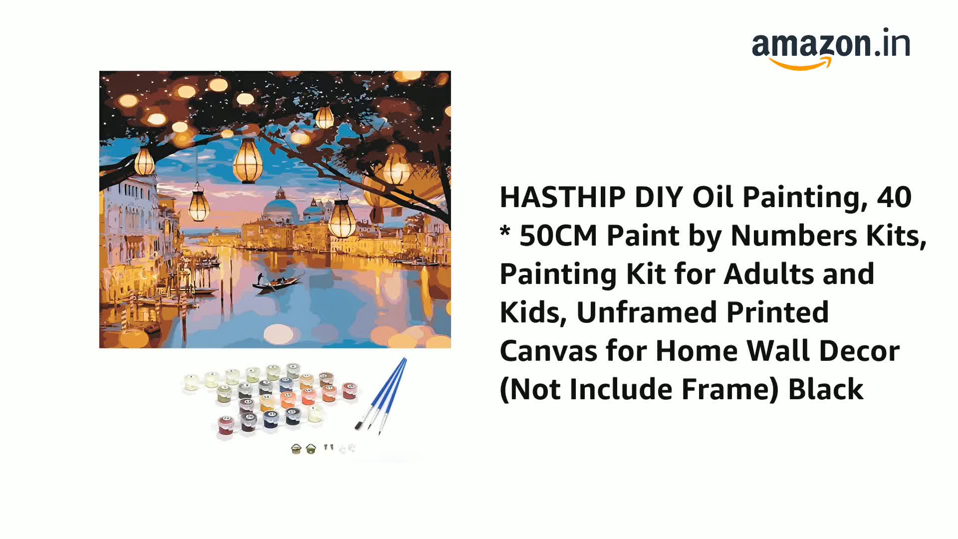 Pant By Numbers Kts DY Ol Pantng Kt // London Cty Street Corner Canvas Pantng For - View #2