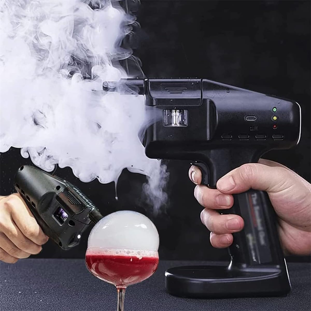 Handheld Smoked Bubble Gun, Smoke Gun for Cocktails Handheld Smoked Bubble Gun, Smoke Gun for Cocktails