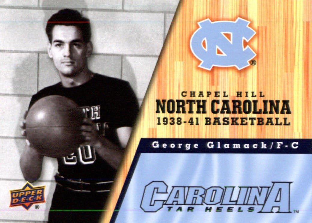 2010/11 Upper Deck North Carolina Basketball 5 Glamack at