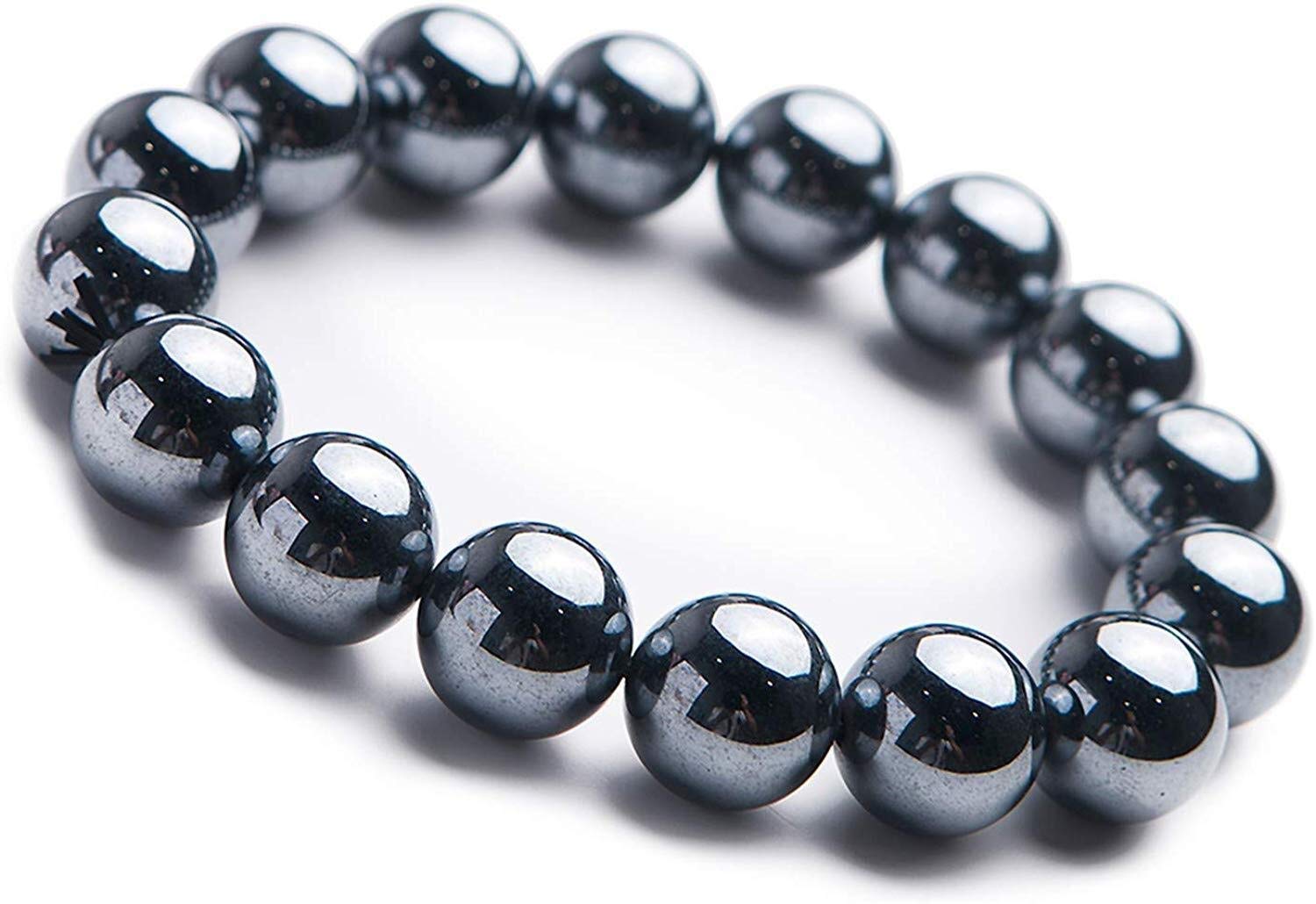 XuyangDUOVEKT Genuine Natural Gemstone Beads Repair Terahertz Wave Bracelet (Color : -)