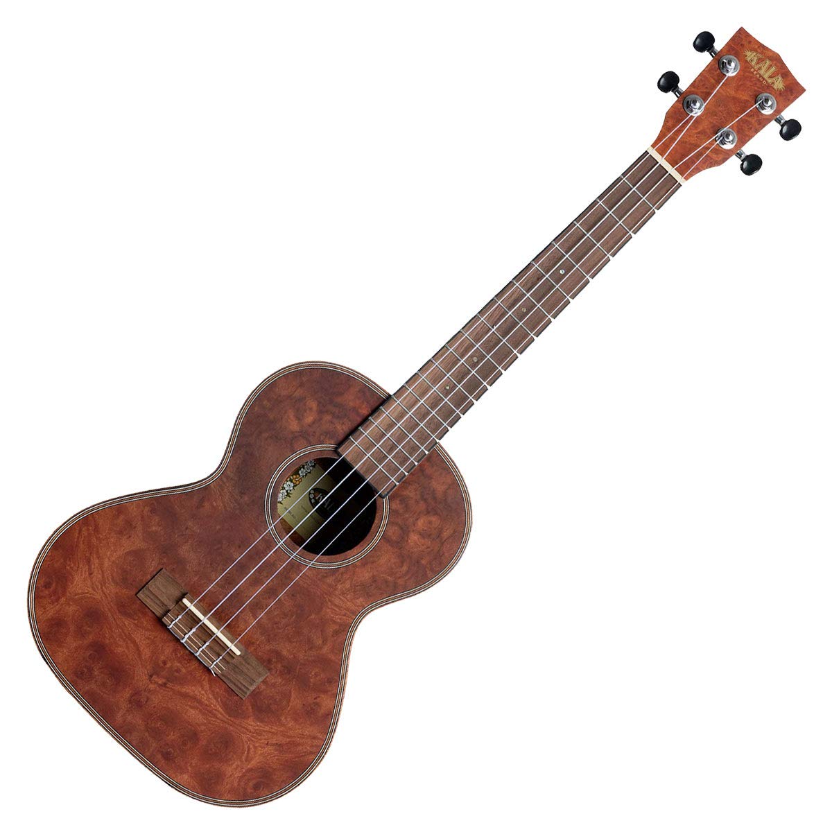 KALA KA-CHOC-BUR-T - Ukulele tenore Chocolate Exotic Burl con borsa (UB-T)