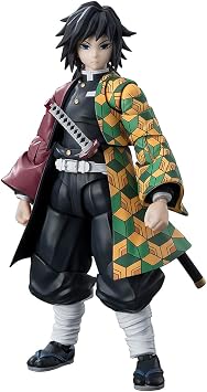 TAMASHII NATIONS - Demon Slayer Kimetsu no Yaiba - Giyu Tomioka, Bandai Spirits S.H.Figuarts Action Figure