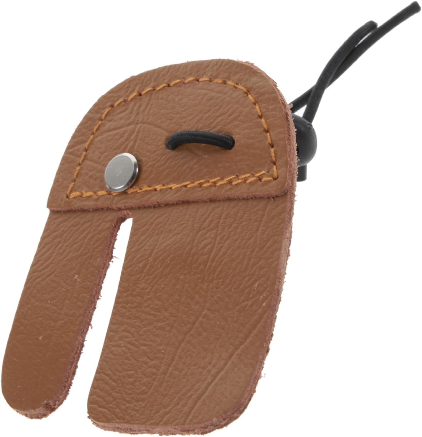 Kisangel Leather Finger Guards Archery Arm Guards Archery Accessory Finger Tab Toe Hunting Gloves Brace Stall