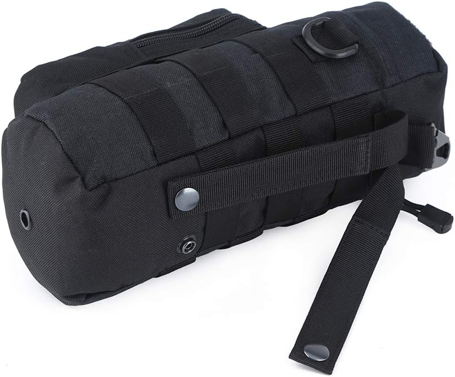 Molle Water Bottle Holder, Tactical Water Bottle Pouches for Backpack with D-Ring Hook - Image 7