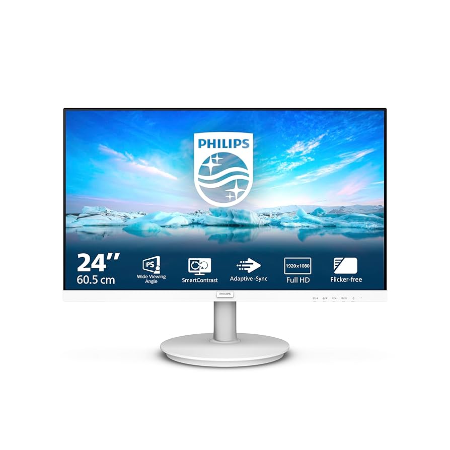 Philips 241V8 24インチ フルHDモニター Amazon.co.jp: PHILIPS Monitor Display 241V8L/11 (23.8 inch
