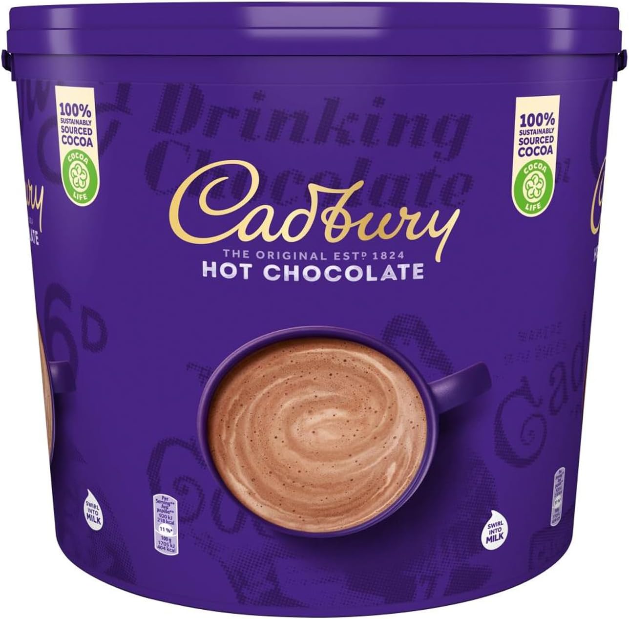 Hot Chocolate, Premium Drinking Chocolate Mix for Rich and Creamy Hot Cocoa, Approximately 208 Servings, 5 kg (Pack of 1)