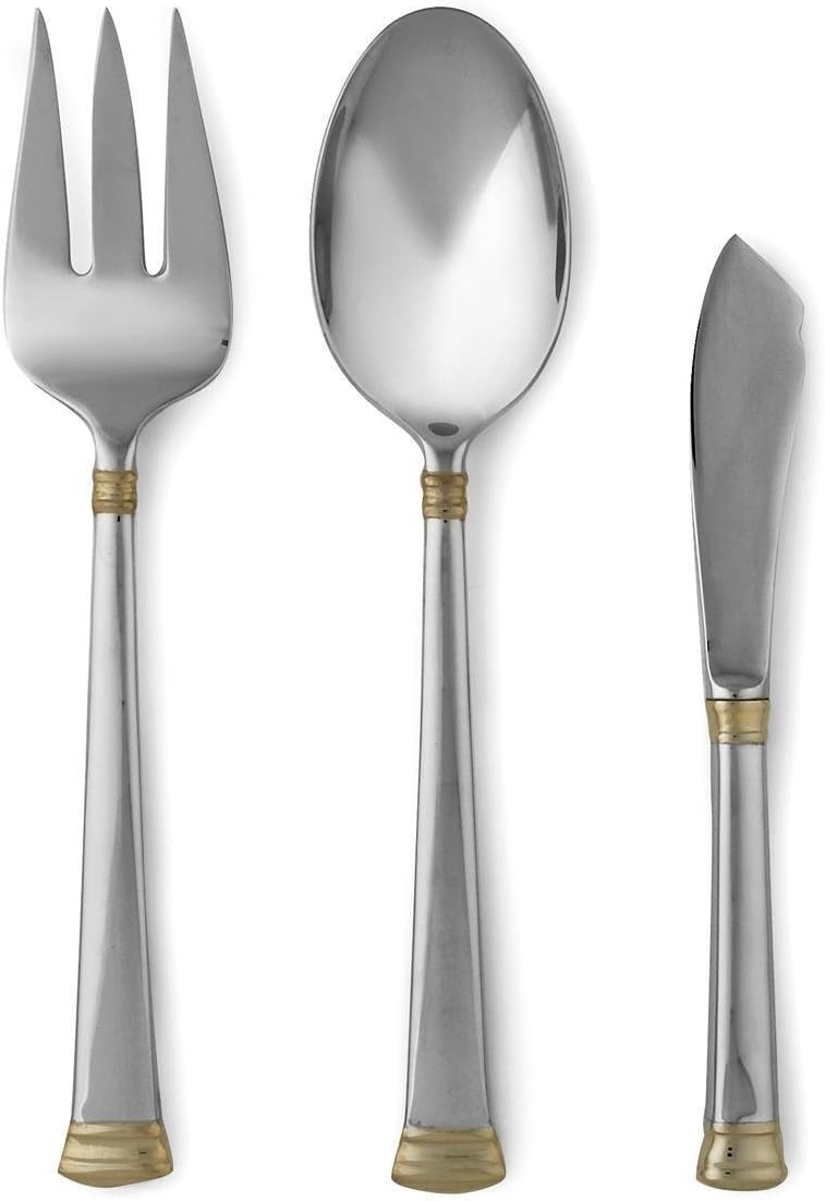 Lenox Eternal Gold 3Piece Stainless Steel Flatware