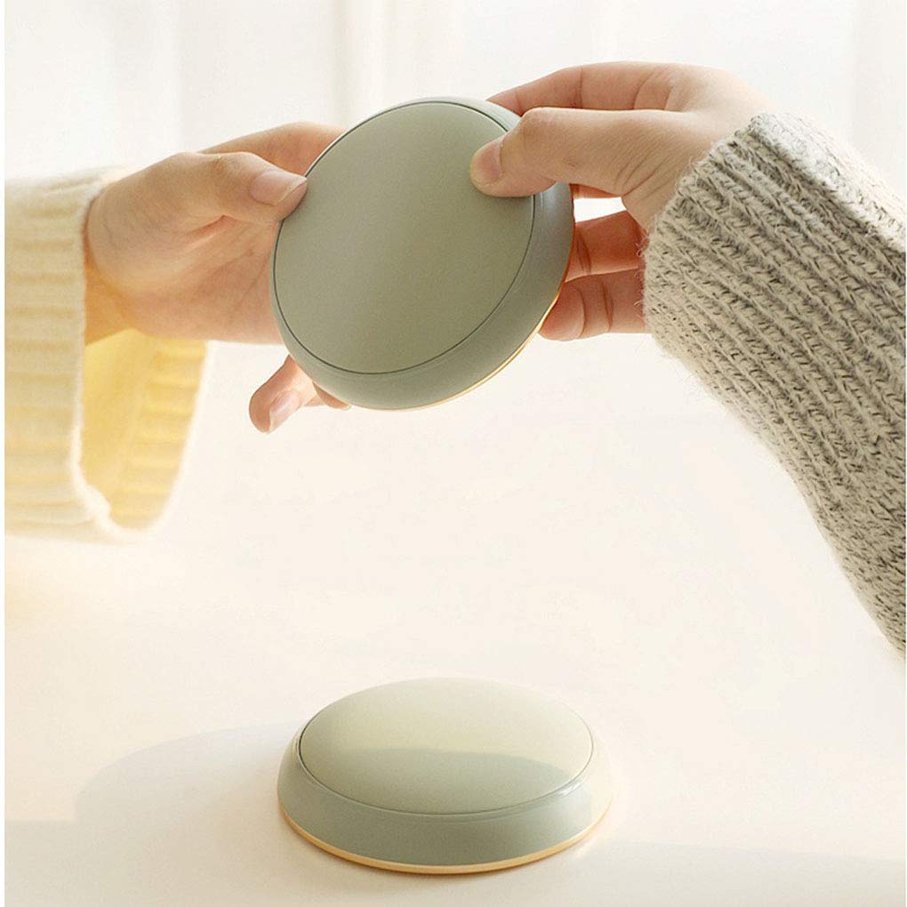 Inverno Ricaricabile Scaldamani Elettrico USB Mano Warmer Portatile Banca di Potenza Riutilizzabile Riscaldamento Rapido Ottimo Malati Artritici Dolori Regalo Invernale Comfort, Brown
