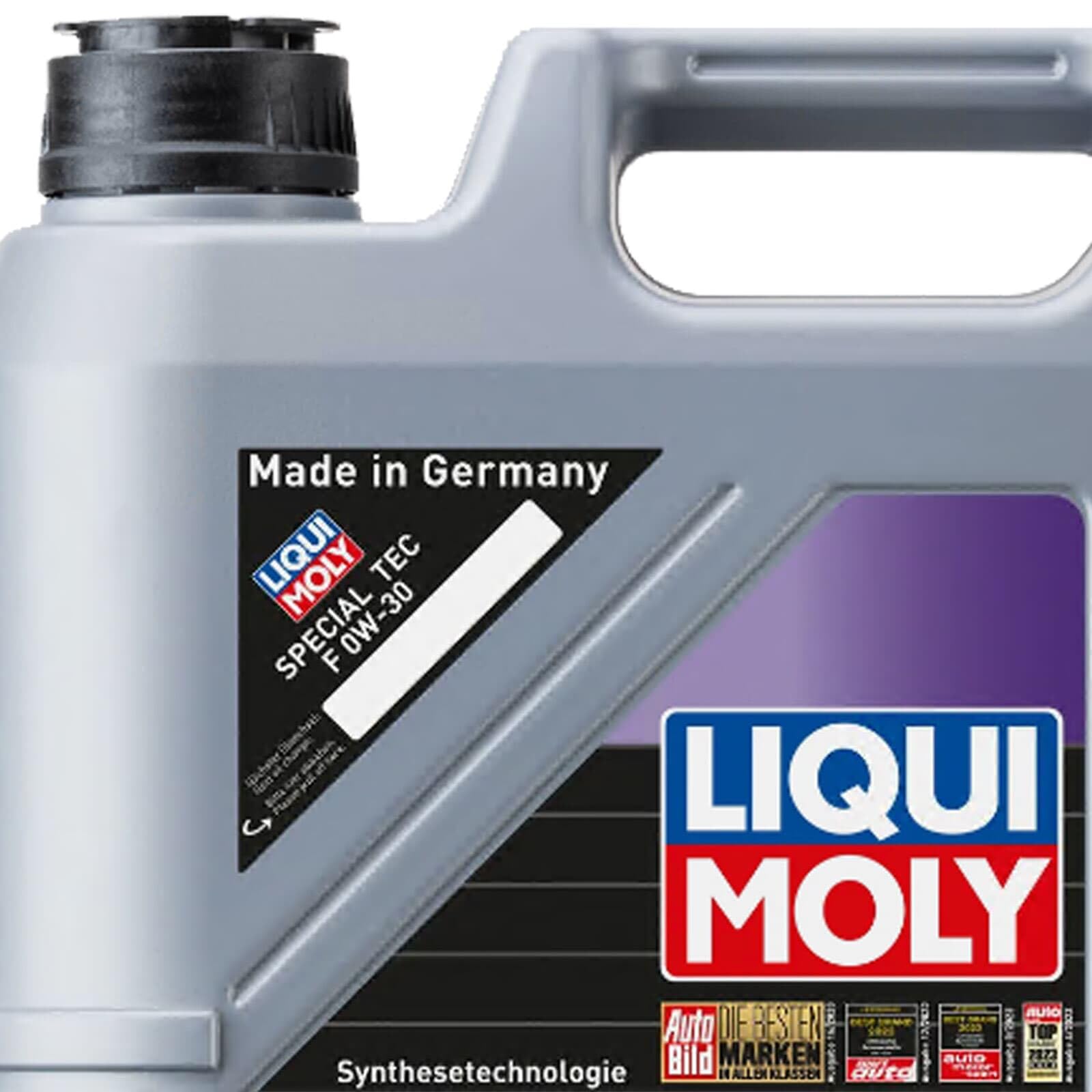 LIQUI MOLY Aceite de motor 0W-30 Special Tec ACEA C2 API SN F 5L Compatible con FORD Fiesta Mk6 Hatchback CB1, CCN, JA8, JR8, KIA RIO III UB, CITROËN C1 PM, PN, PEUGEOT 107 Hatchback PM, PN, TOYOTA