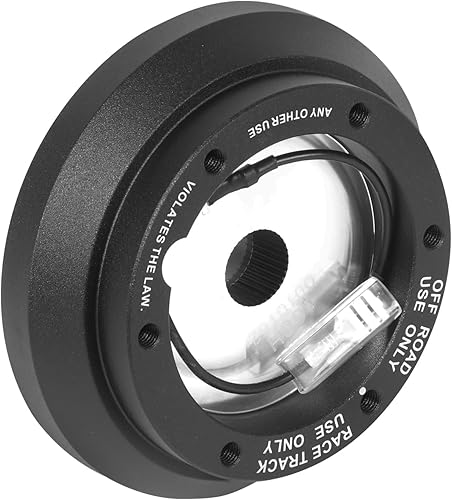 Miniatura 7 de NRG Innovations NRG-SRK-RL100H - Adaptador de cubo corto de liberación rápida para volante de carrera, hasta 1 pulgada más corto en general, cuerpo