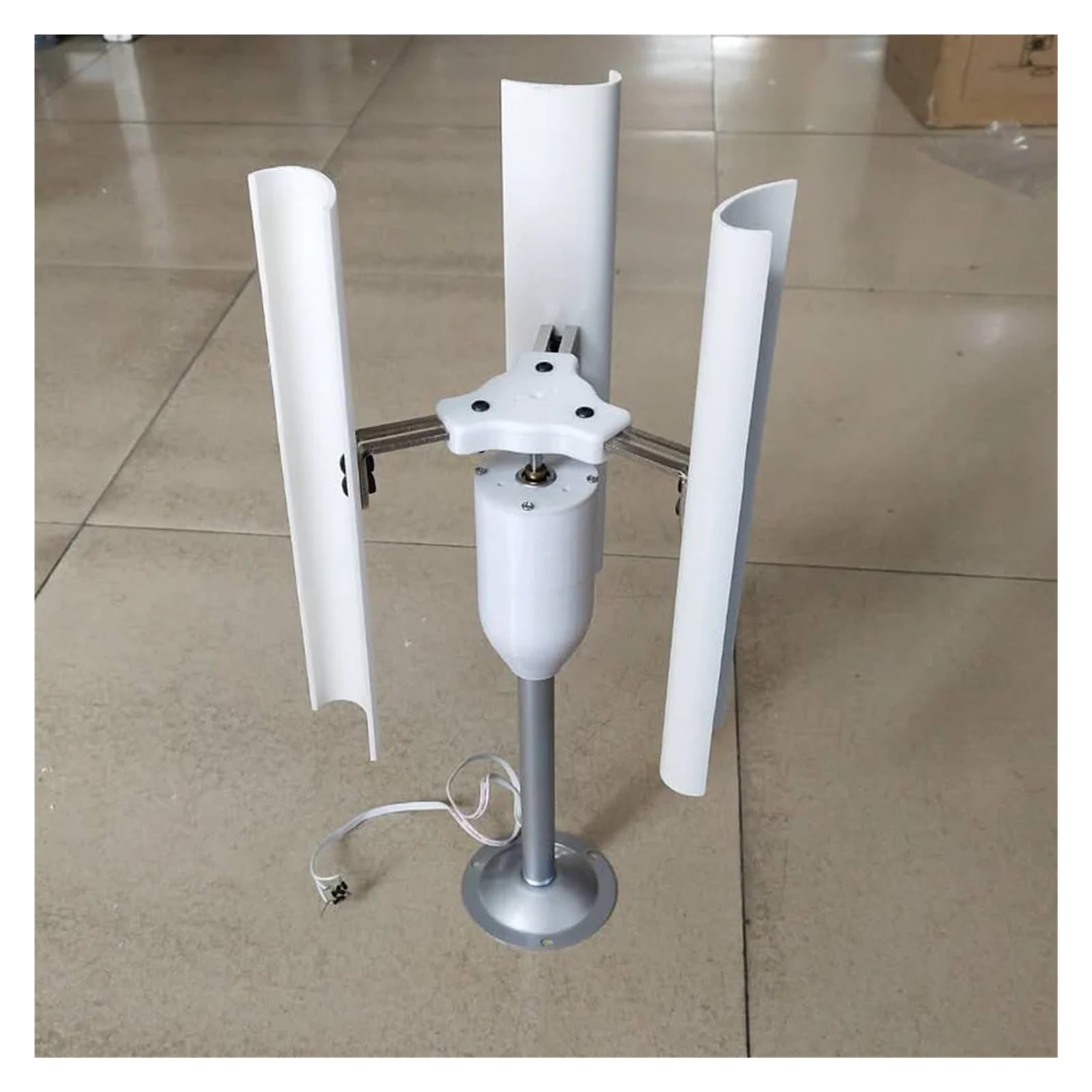 Aerogenerador, Nerador De Turbina Eólica Vertical De 12 V, Cargador De 3 Cuchillas, Modo De Enseñanza De Potencia De Molino De Viento