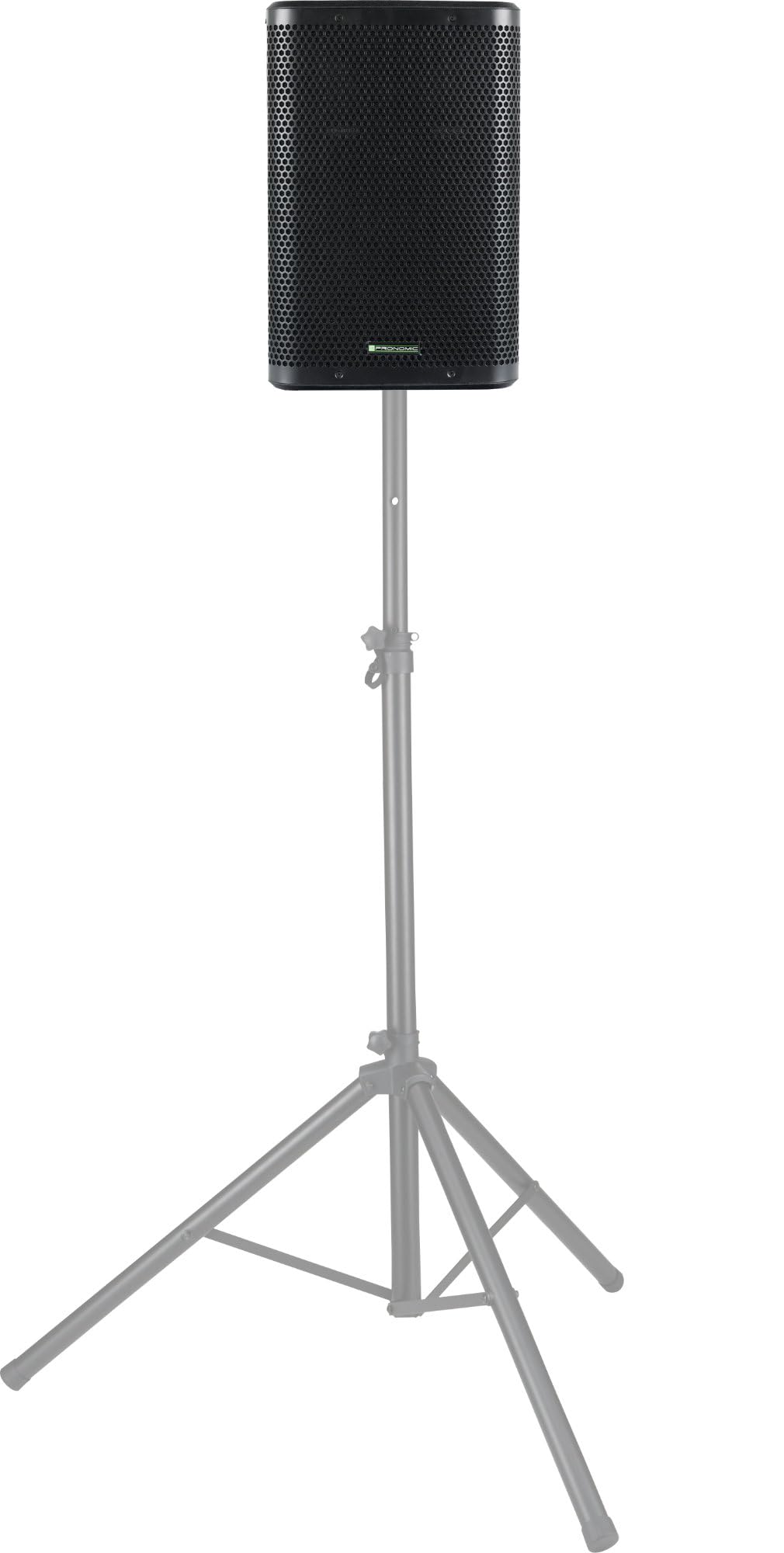 Pronomic C-215 MA - Aktive 2-Wege Box mit 2 Kanälen - Leistung: 1000 Watt - 15" Woofer + 1,75" Titanium Hochtöner - Bluetooth-Empfänger und DSP-Presets - Kunststoff-Gehäuse mit Monitorschräge