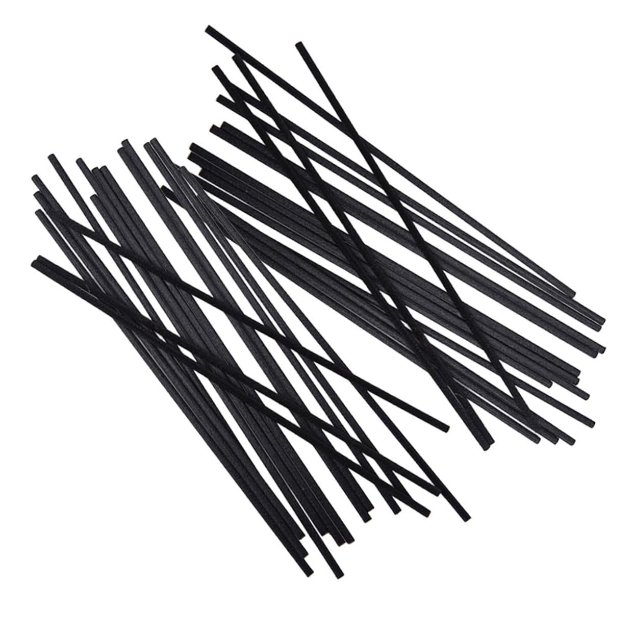 Toyvian 50 pièces Diffuseur de Parfum Bois Naturel pour Remplacement Diffuseur à Huile Essentielle Sortie Parfumée Équilibrée et Sécurité sans Flamme Compatible Chambre Bureau Spa