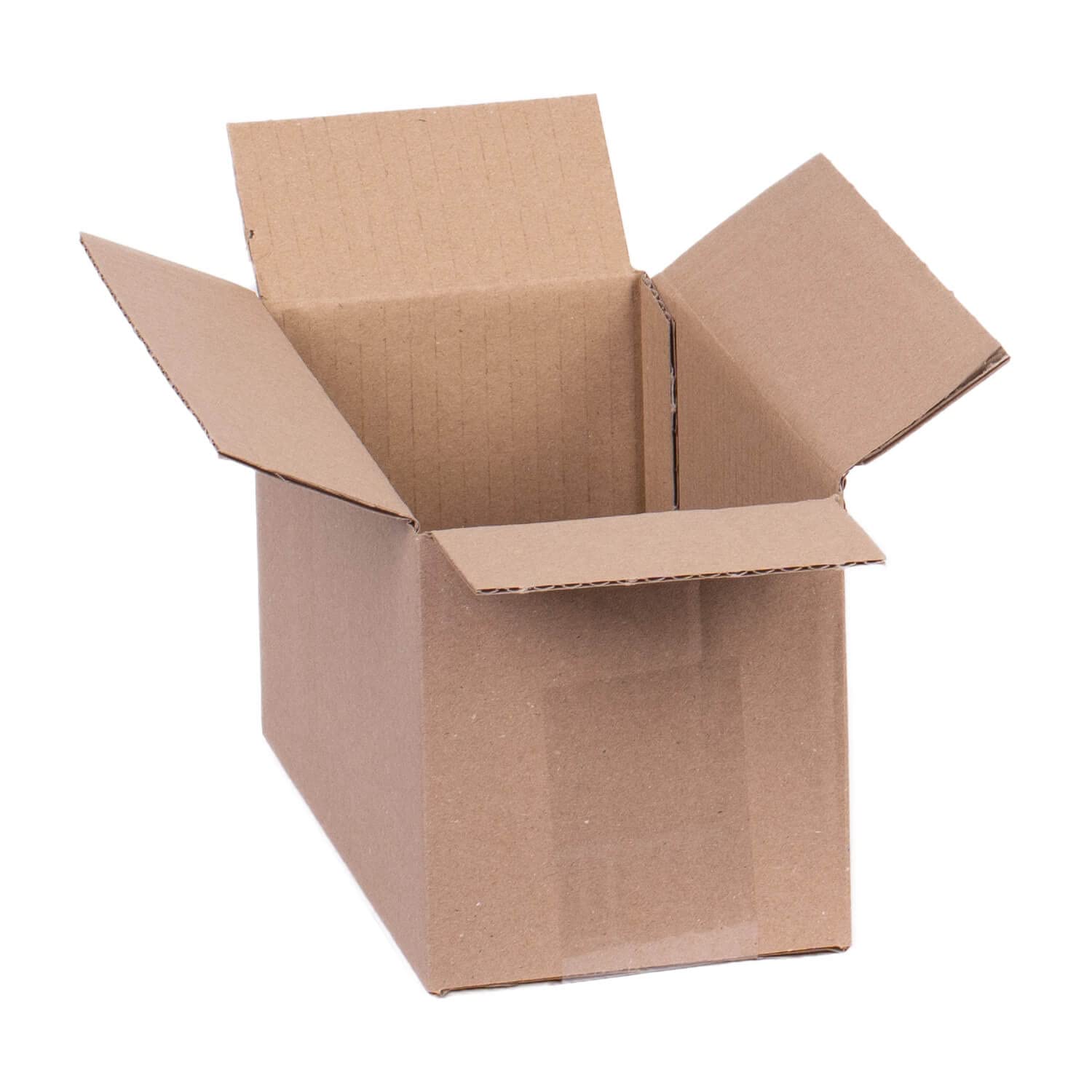 smiley pack 4200 Stück Faltkartons 200 x 100 x 110 mm braun Versandkarton Verpackungskartons 20 x 10 x 11 cm aus Wellpappe 1 wellig Karton Pappkarton Versandbox Paket Päckchen