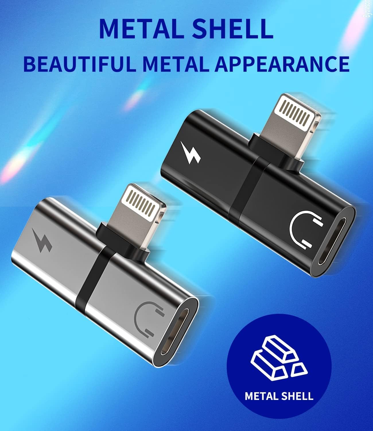 Lightning Jack Headphone for Apple (2Pack) AUX Cable Earphones Charger Accessories for iPhone 14 13 12 11 Pro Max 7 8 Plus X SE XS XR for iPad Air Splitter Portable Travel Office Laptop Tablet Daily image 3