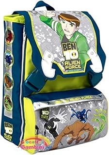 ZAINO SCUOLA ESTENSIBILE basic ben ten alien force