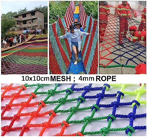 Filet de sécurité enfants coloré pour lit cabane et escalier - 3