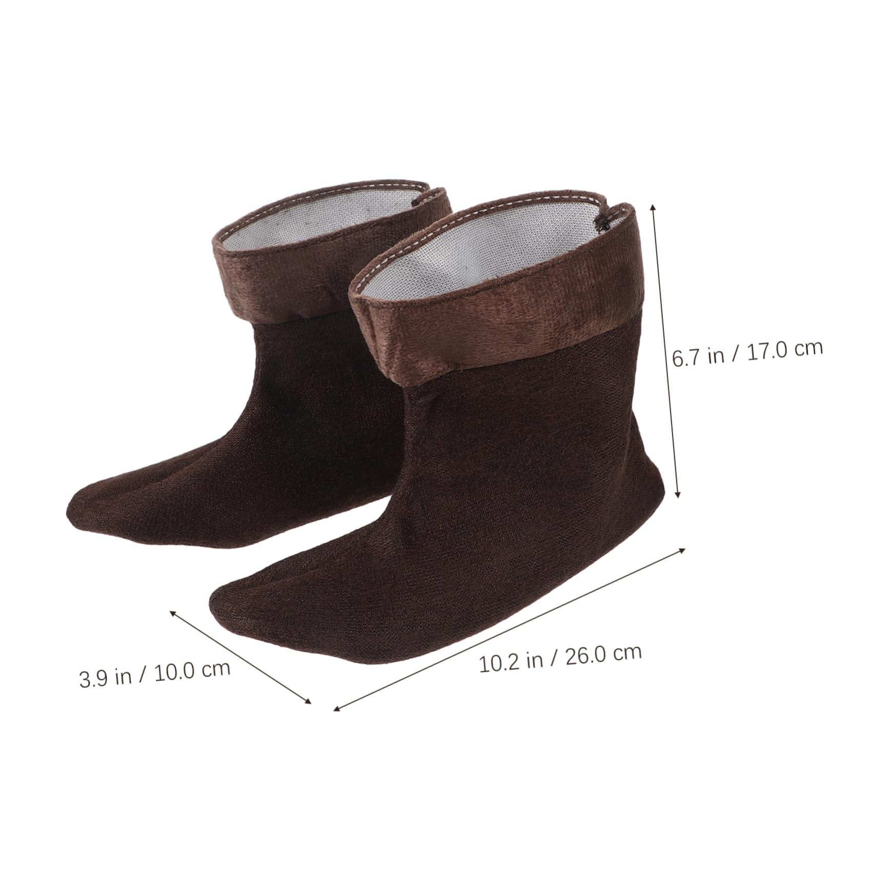 MUCKLILY 1Pair Hunter Rain Boot Liners for Men Breathable and Comfortable Hiking Socks Detachable Winter Insulation for Outdoor Activities Fits Rain Boots present